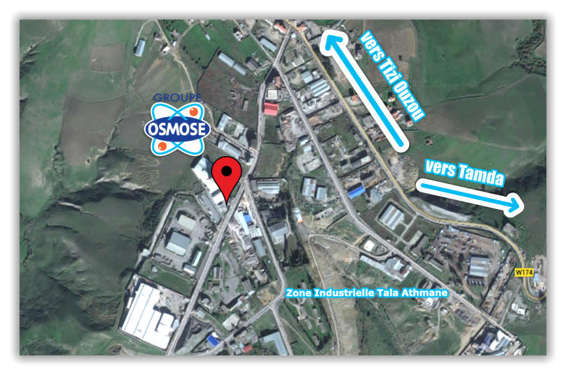 vers Tizi Ouzou vers Tamda Zone Industrielle Tala Athmane